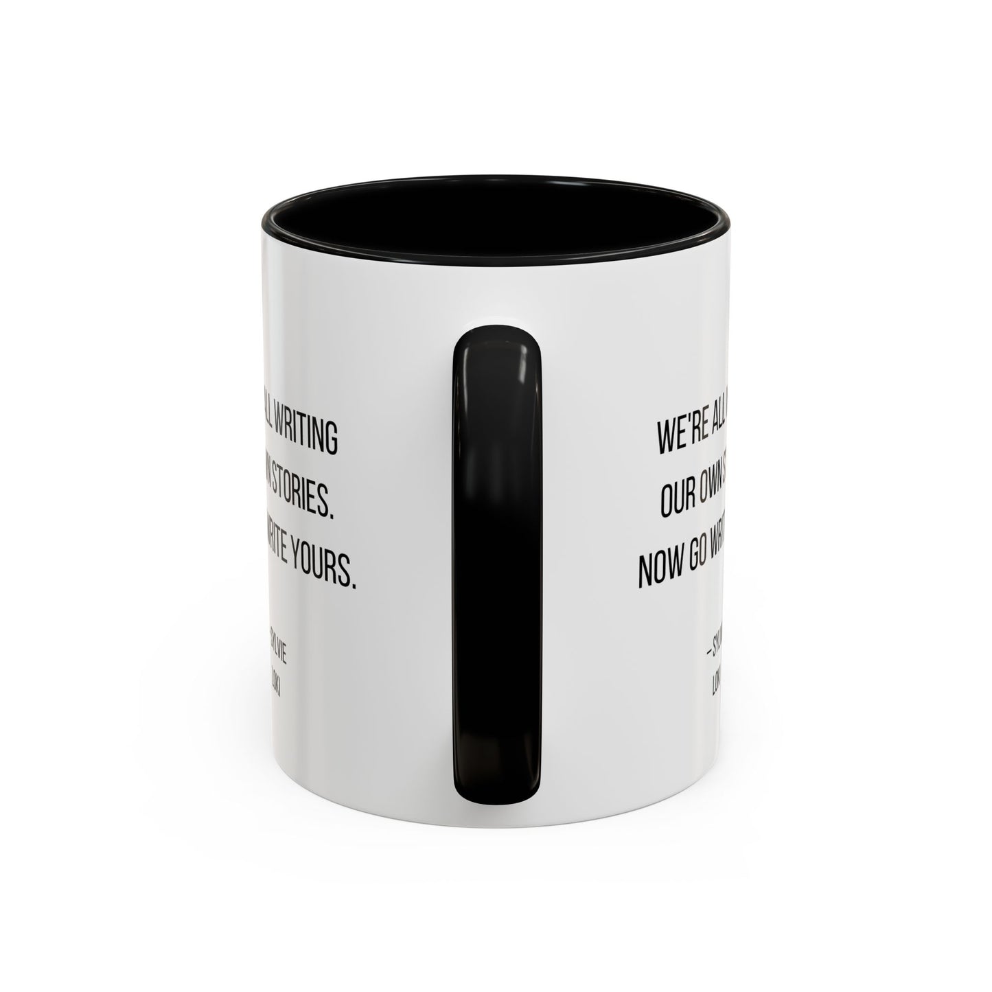 Writing Our Own Stories Home Sweet Home Gift | 11oz | 15oz | White Color Rimmed Mug