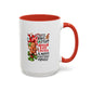 Bake, Sip Hot Cocoa, and Watch Christmas Movies Home Sweet Home Gift | 11oz | 15oz | White Color Rimmed Mug