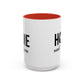 Sports Fan Home Sweet Home Gift | 11oz | 15oz | White Color Rimmed Mug