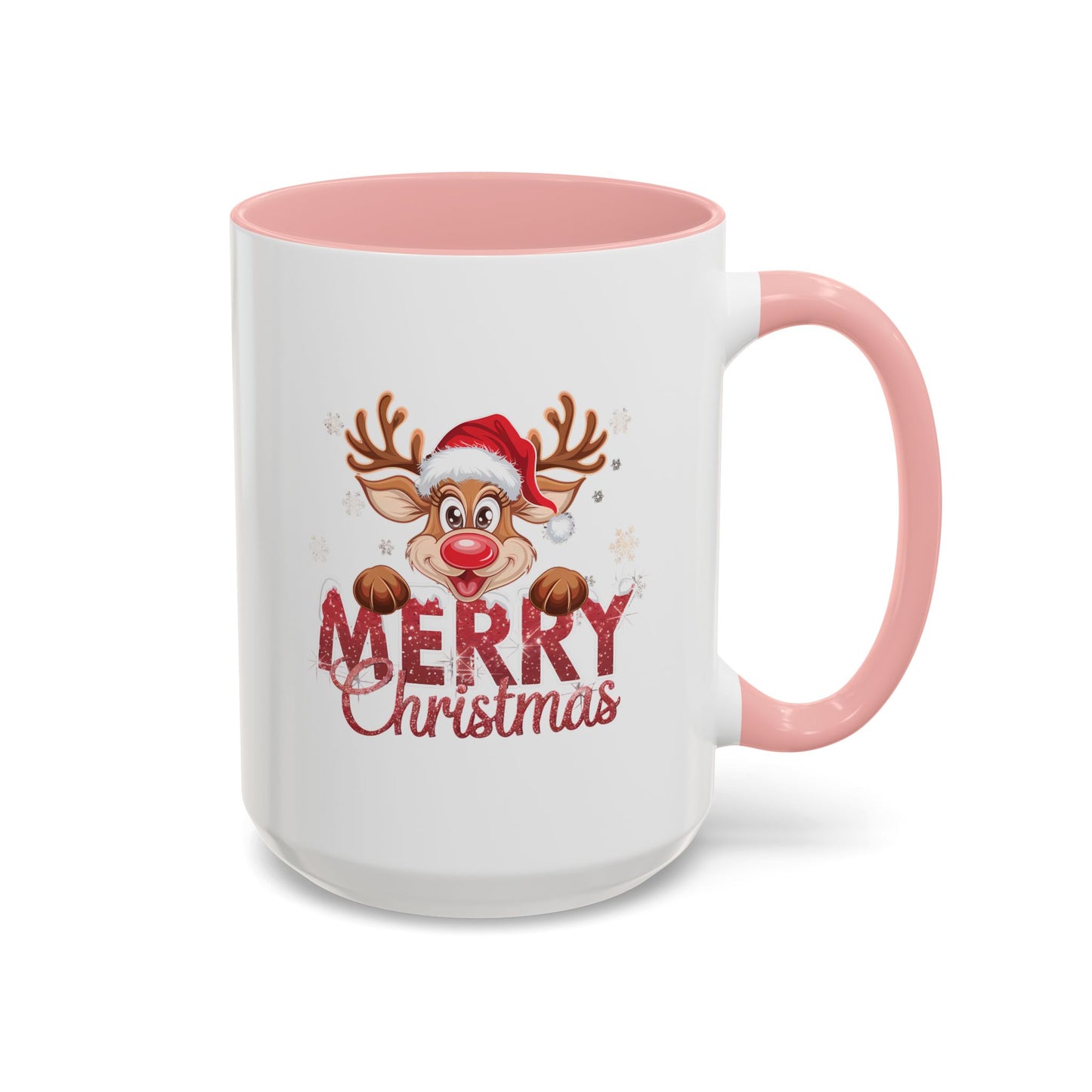 Merry Christmas Home Sweet Home Gift | 11oz | 15oz | White Color Rimmed Mug