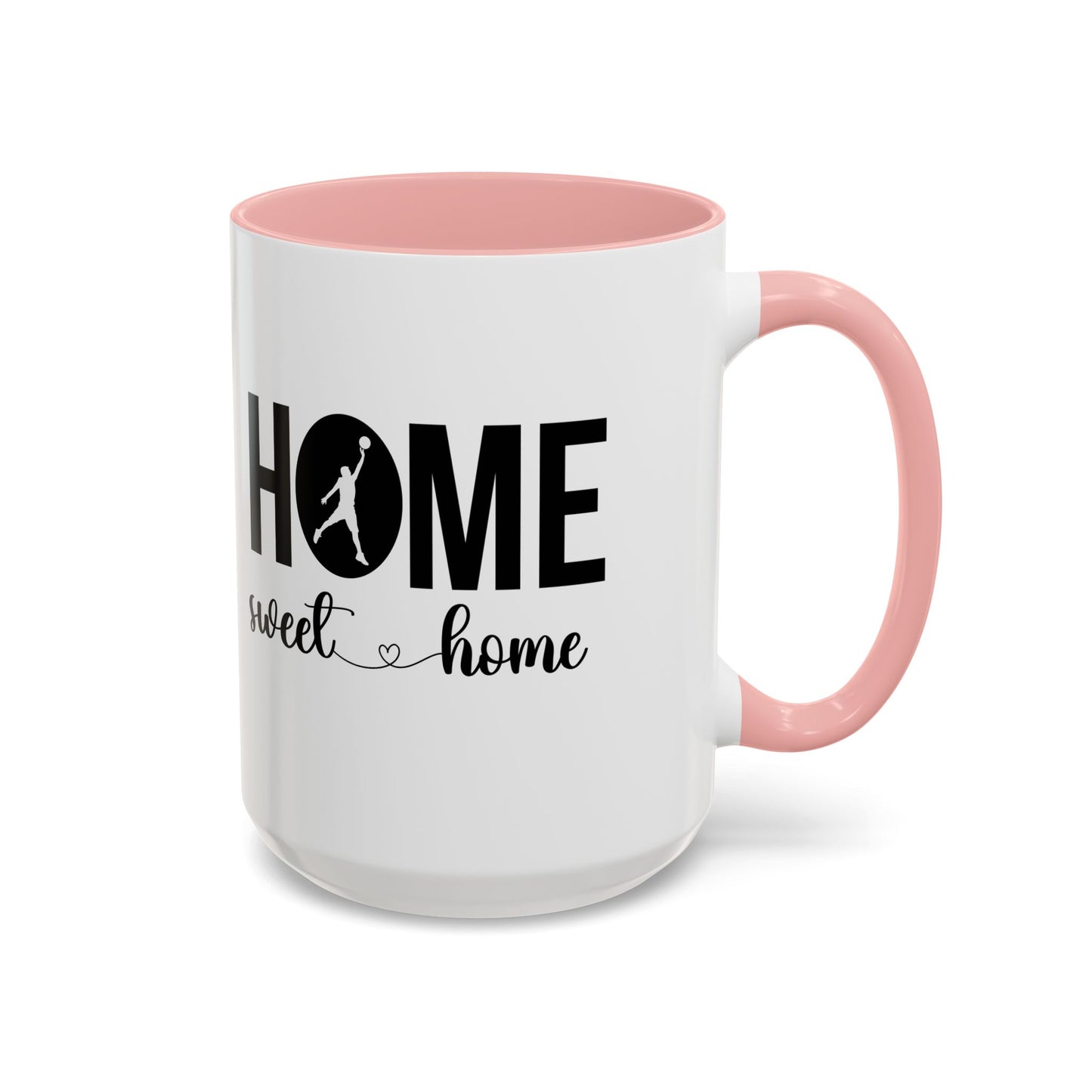 Football Player Home Sweet Home Gift | 11oz | 15oz | White Color Rimmed Mug